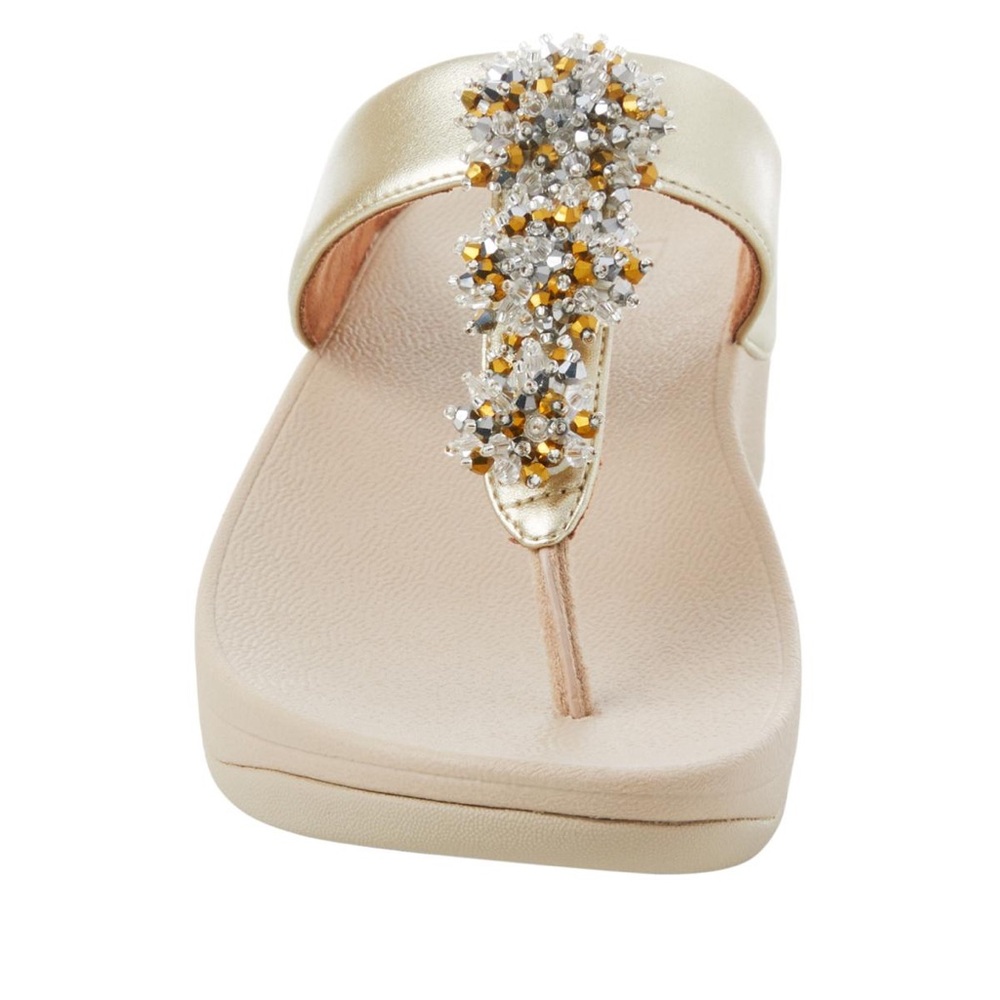 NWT Women’s Gold Embellished Women's Sandals